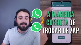 A MANEIRA CORRETA DE MUDAR O NÚMERO DO WHATSAPP