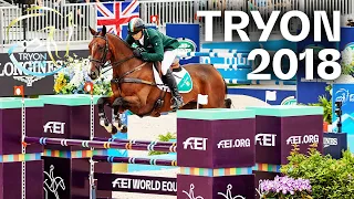 Great Britain vs. Ireland at Tryon 2018 | Eventing - Jumping Test | FEI World Equestrian Games™