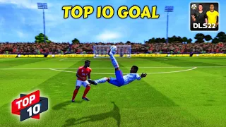 Top 10 Long Goal in DLS 22 | Dream League Soccer 2022