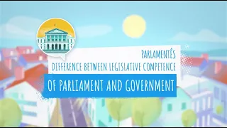 "Parlamentês" | Difference between legislative competence of Parliament and Government