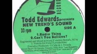 todd edwards - can't you believe?