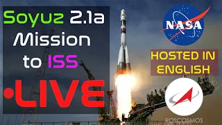 [Launch at 54:54]Soyuz 2.1a mission to ISS LIVE "Progress 76P MS-15" Launch | NASA Resupply Mission