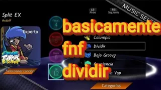 roblox jugando basicamente fnf el nombre de la canción es (dividir/split)