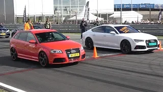 Audi RS7 Sportback vs Audi RS3 Sportback