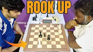When you are a Rook up but it's impossible to win | Raja Rithvik vs Ravi Teja | National Blitz 2024