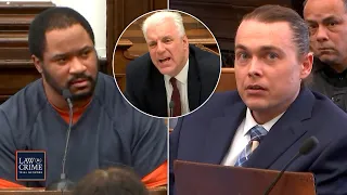 Obsessed Ex-Boyfriend Prosecutor Accused of Mouthing Words to Cellmate During Testimony