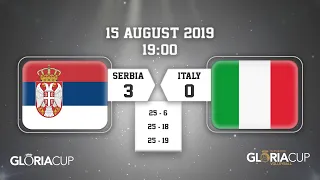 Gloria Cup Volleyball Day 1: Serbia - Italy