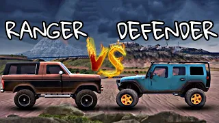 RANGER vs DEFENDER | OFF THE ROAD | SBS comparison | OTR-OPEN WORLD DRIVING | ANDROID