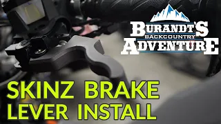 Skinz Brake Lever | Install