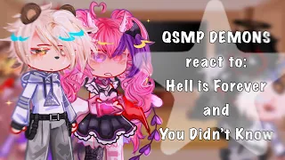 ~/QSMP DEMONS (+Rubius) react to “Hell Is Forever” & “You Didn’t Know” [HAZBIN HOTEL] // [ENGLISH]/~