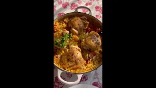 Chicken, Orzo and Beets Recipe, by Carmen in the Garden