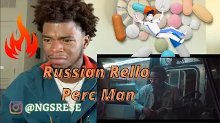 Russian Rello - Perc Man (Official Video) NGS REACTION