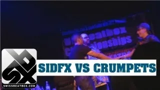 SidFx vs Crumpets - UK Beatbox Championship 2012 - 1/8 Final