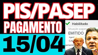 PIS/PASEP LIBERADO PARA SAQUE NO PRÓXIMO LOTE DE PAGAMENTOS 15/04/2024 - QUEM SACA O ABONO SALARIAL?