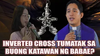 Inverted Cross tumatak sa boung Katawan ng babae? Fr. Darwin Sa Cebu