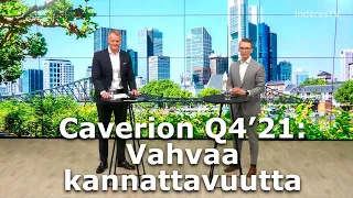 Caverion Q4’21: Vahvaa kannattavuutta (eng.)