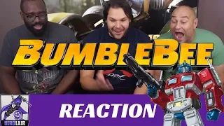 Bumblebee Official Trailer REACTION