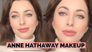 Anne Hathaway - Simple, Fresh & Bright Makeup Tutorial