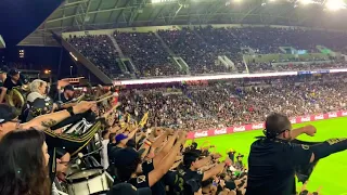IN THE SUPPORTERS SEC. LAFC 3252 (Hoo haa!!) MUST WATCH