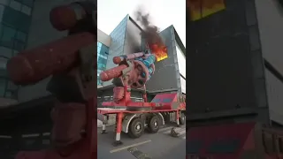 شاحنة ذكية لإطفاء الحرائق في دقيقة🚒♨🔥🔥