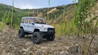 Tamiya tt02 mersedes g63 amg на тесте