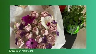 #marshmallow#flowers with marshmallow# Creating Edible Marshmallow Flowers