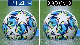 FIFA 20 - PS4 Pro VS Xbox One X - 4K Graphics Comparison