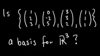 What is a Basis for a Subspace? [Passing Linear Algebra]