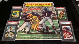A 1948 Leaf Graded HOF Pickup & An Incredible Magazine That Speaks to Late 40s-Early 50s Football