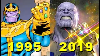 Evolution of Thanos in Games   1995 - 2019