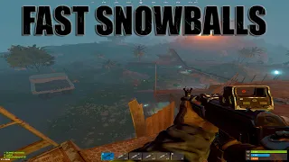 THE FASTEST and EASY SNOWBALLS - RUST | РАСТ