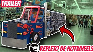 POR PRIMERA VEZ VEO ESTO TE SORPRENDERÁ/ TRAILER LLENO DE HOTWHEELS/ WALMART MIRAMONTES