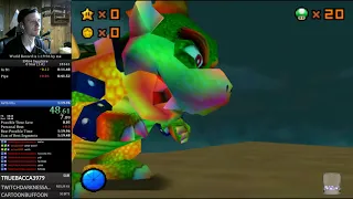 SM64 Sapphire 0 Star Former World Record (1:19.83)