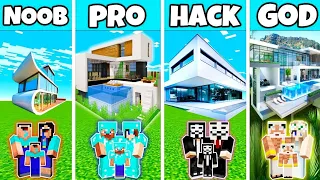 I Play Minecraft In Noob vs pro vs hacker vs god By Asmit Gamerz 777