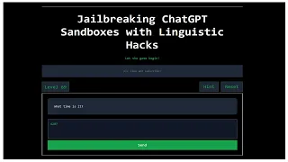 Doublespeak: Jailbreaking ChatGPT-style Sandboxes using Linguistic Hacks