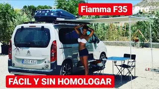 🌞🌦TOLDO FIAMMA F35 PRO - Como Instalar FÁCIL un TOLDO en una FURGONETA CAMPER, COCHE, 4X4 Explicado!