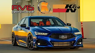 2021 Acura TLX A-Spec - Dyno Tuning Result | K-Tuner | RV6  Catted Downpipe | K&N Filter (Episode 5)