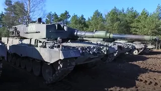 The Leopard 2a4 Tank