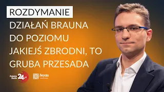 Michał Wawer: spór o Grzegorza Brauna został zakończony