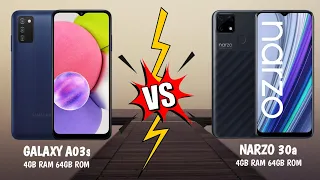 Hp 1 jutaan Lagi nih || Samsung Galaxy A03s vs Realme Narzo 30a siapa nih yang paling ok