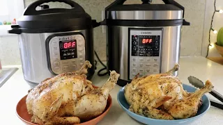 Whole Chicken || Instant Pot vs. Cosori