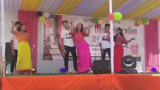 Remix dance Teachers day N. Tomchou heigher secondary school Mayang Imphal