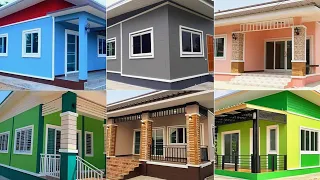 100 House Painting Colours Outside 2023 Exterior Wall Paint Color Combinations Ideas | Wall Colour 4