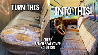 Seat Cover for 1978 Ford F-150 - Drastically improve your truck’s interior for cheap