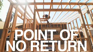 Point of no return. Husband and wife room addition (part 2) - Vlog #223