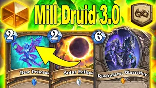 Mill Druid 3.0 Is Finally Back To Burn Opponent's Decks In 1 Turn At Caverns of Time | Hearthstone