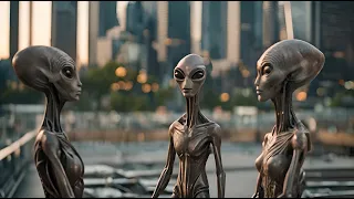 【SF】【Short Video】【Short movie 】Aliens come to a futuristic city