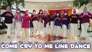 Come Cry To Me Line Dance || Choreo by Wenarika Josephine || Demo by ILDI Timur || Like & Subscribe🌹