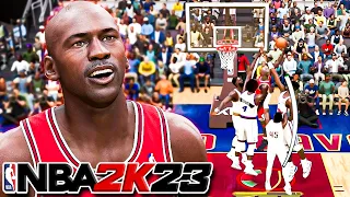 Michael Jordan in NBA 2K23 Player Control at 8 AM!