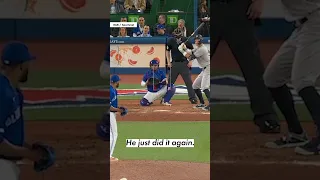 🤔 Did the Blue Jays' broadcast just accuse Aaron Judge of shenanigans? ⚾ | #shorts | NYP Sports